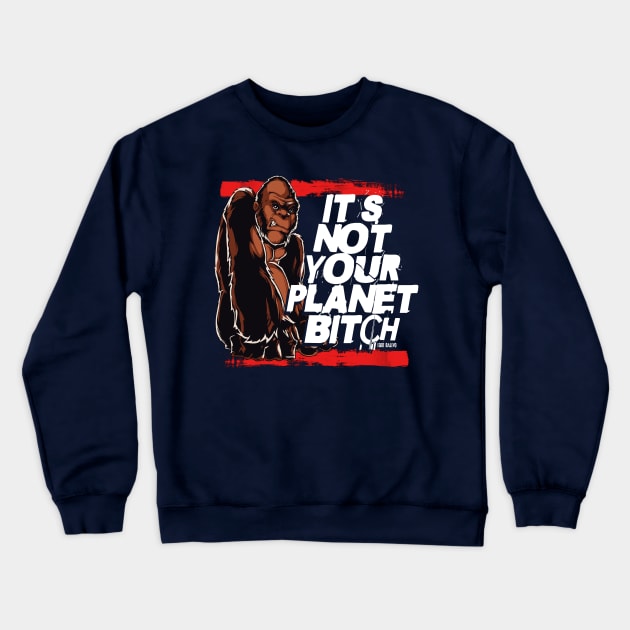 Animal Rights Activism Crewneck Sweatshirt by EddieBalevo